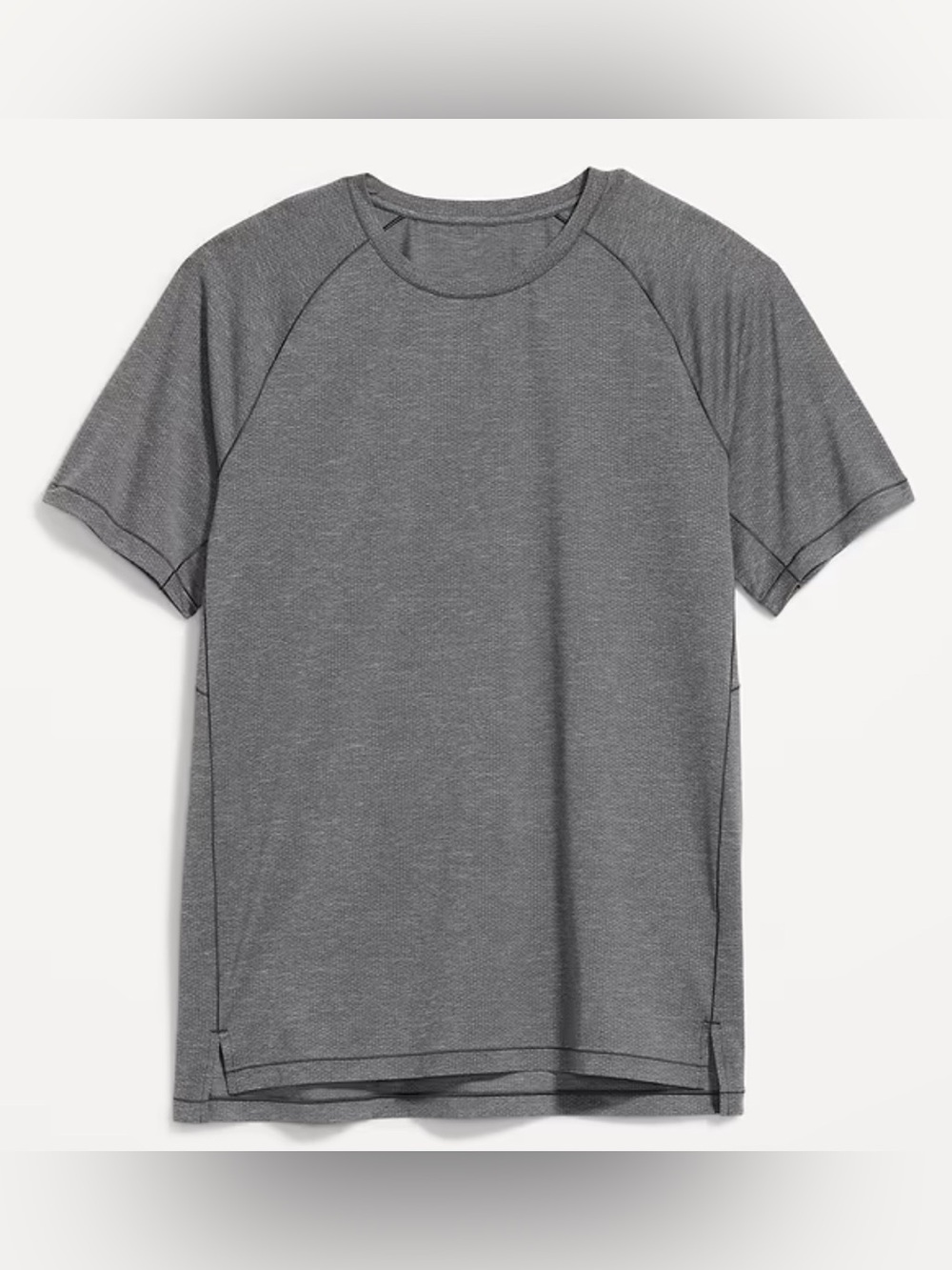 Old Navy Gray color Slim Fit Performance Vent T-Shirt Size XL